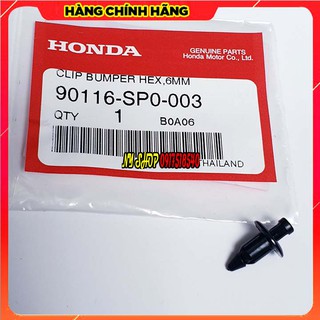 🥇 Combo Chốt Cài - Vít Nhựa Bấm 6mm Chính Hãng Honda Nhập Thái 🥇