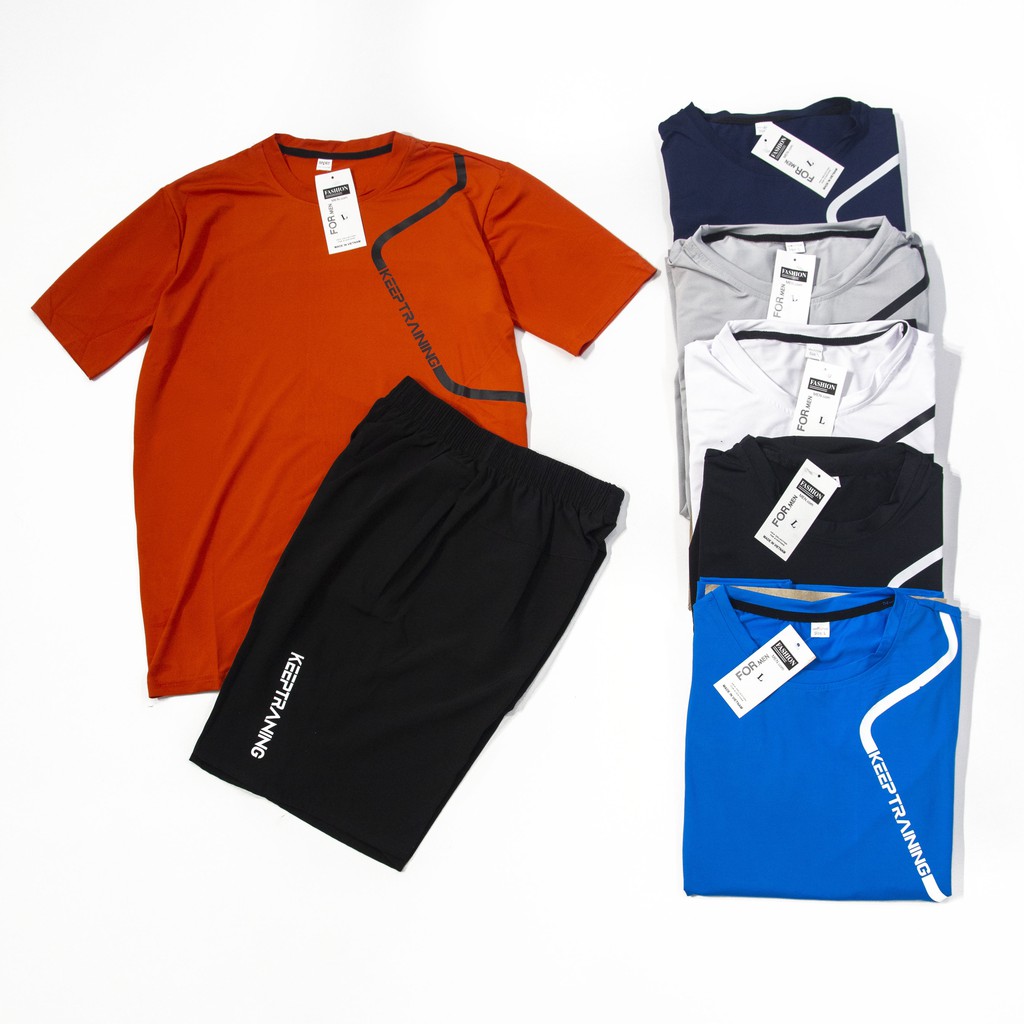 Quần áo thể thao đồ bộ nam mặc nhà mùa hè thun lạnh BTT13 | BigBuy360 - bigbuy360.vn