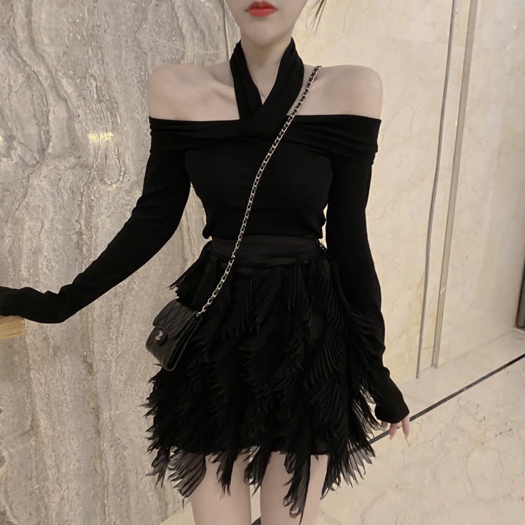 Chân Váy Ôm Tua Rua Quảng Châu