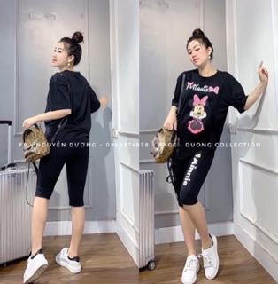 [Có ảnh thật] Bộ đồ nữ mặc nhà Mickey Soke