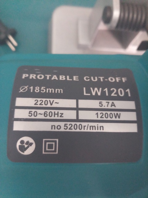 Máy cắt mini 🌳 FREESHIP 🌳 Máy cắt bàn mini chính hãng Makita PROTABLE LW1201 đĩa cắt 185mm THAILAND