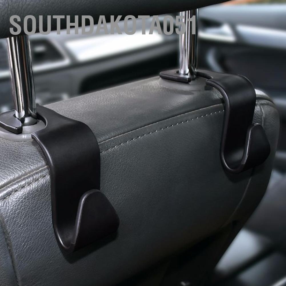 Southdakota051 Multi-Purpose Car Interior Seat Back Hook Hanger Vehicle Headrest Rear Rack Bag Holder