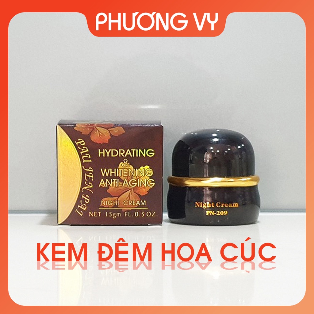 [CHÍNH HÃNG] Kem đêm Kem Hoa Cúc, làm sạch nám và dưỡng trắng da, kem nám, mỹ phẩm Pau Jen Pai.