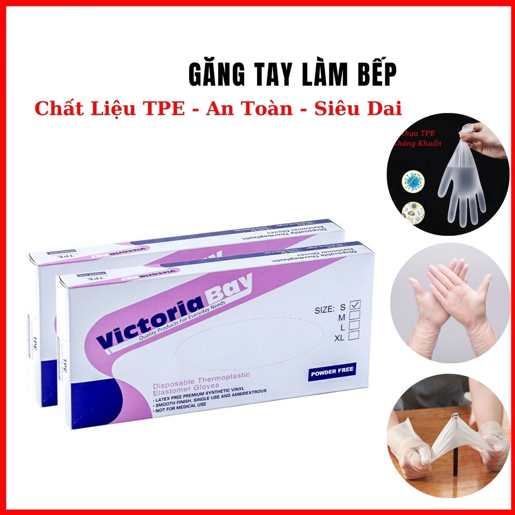 Hộp gang tay nấu ăn TPE siêu dai