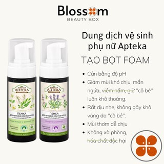 Dung Dịch Vệ Sinh Phụ Nữ tạo bọt Zelenaya Apteka 150ml