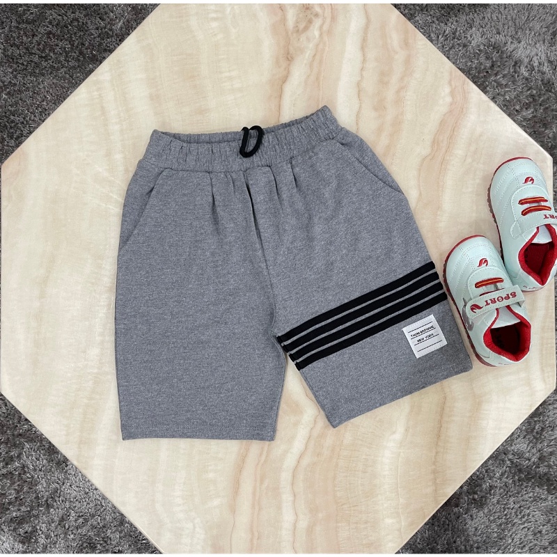 Quần đùi kẻ sọc 100% Cotton ⚡SIÊU ĐẸP ⚡cho bé trai và bé gái 18-45Kg