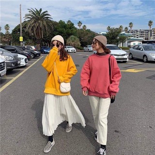 Áo sweater trơn full 8 màu siêu đẹp