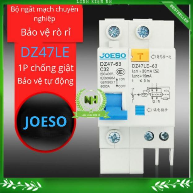 Aptomat chống giật 1Pha DZ47-63 Loại Tốt
