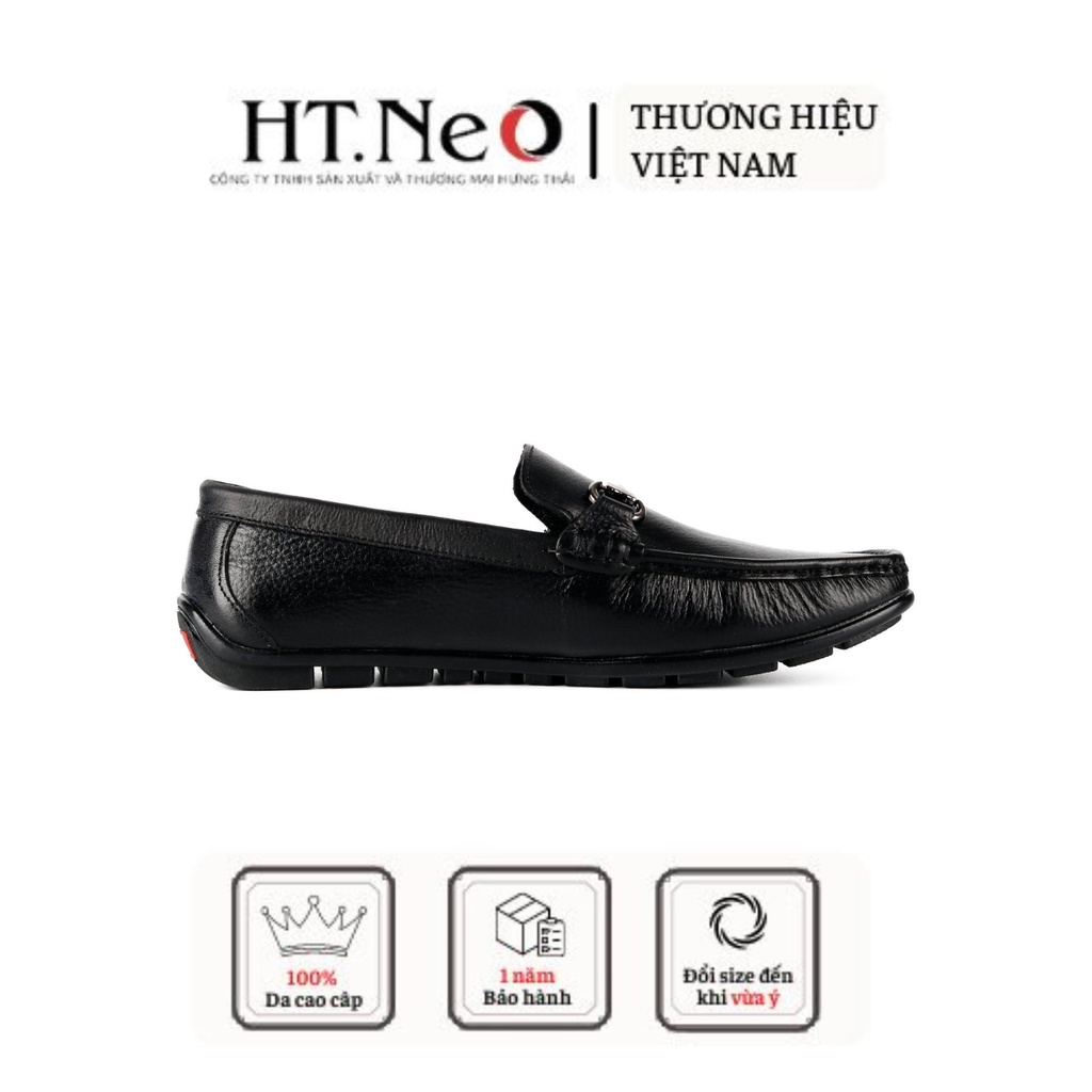 Giày lười nam HT.NEO thiết kế sang trọng đường may chắc chắn, đi cực kì êm chân GM139