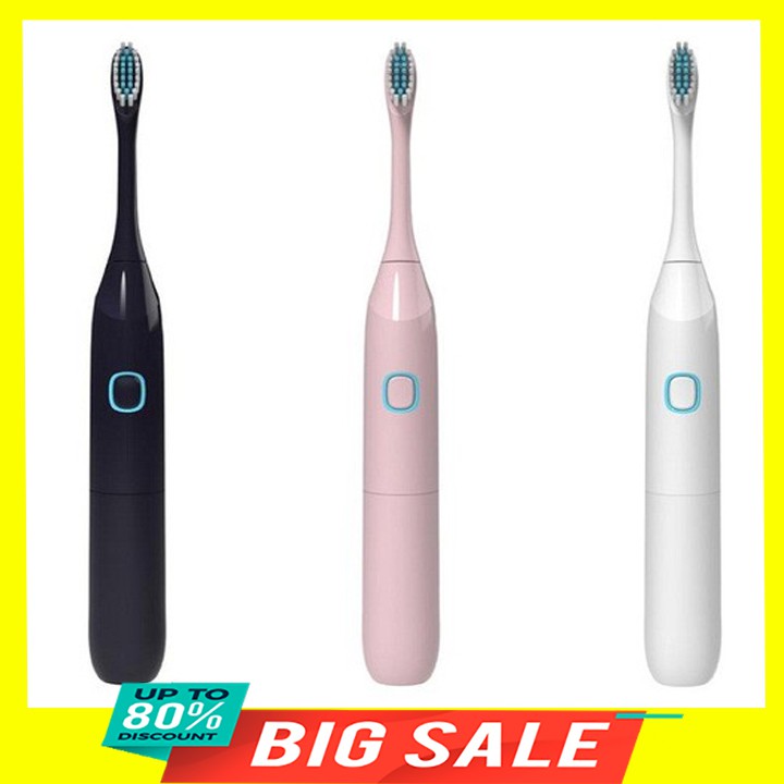 (Tặng 1 Bàn chải đánh răng bằng điện xoay tự động rung 37000 / lần mỗi phút, chạy bằng pin 24.1cm * 2.2cm * 7.6cm