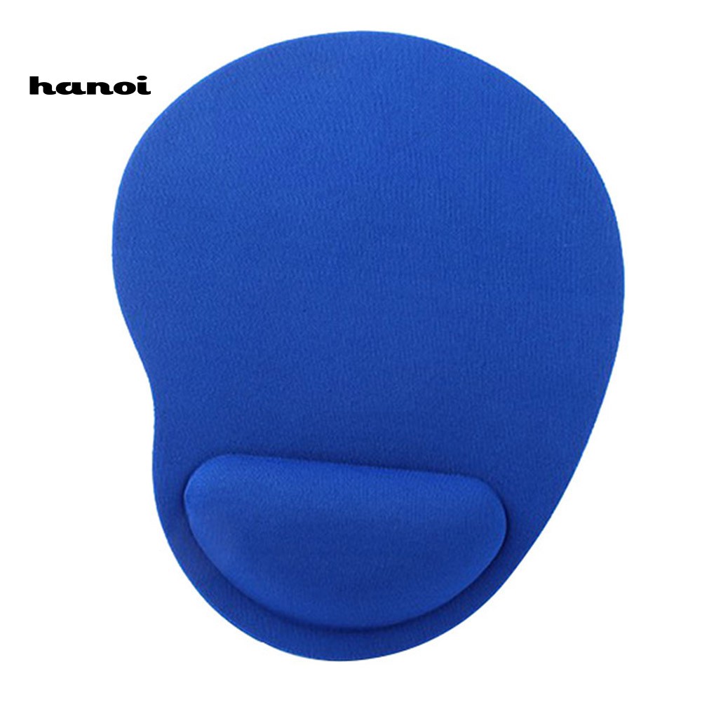 Đệm Lót Chuột AHti-Slip Màu Trơn Thoải Mái Chống Trượt Hỗ Trợ Cổ Tay