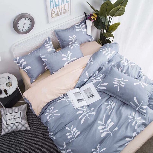 Bộ drap poly cotton không chần bông