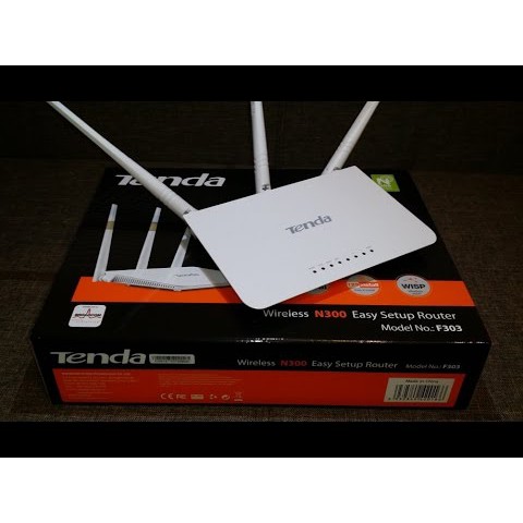 Bộ phát Wifi Tenda xuyên tường cực mạnh W309 R+ FH305 F303 3 anten có thể repeater kích sóng