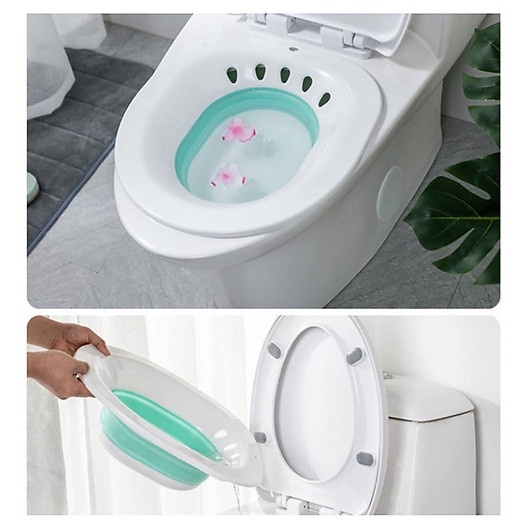 Chậu xông vùng kín sau sinh giúp vệ sinh vùng kín giảm ngứa, viêm, sưng