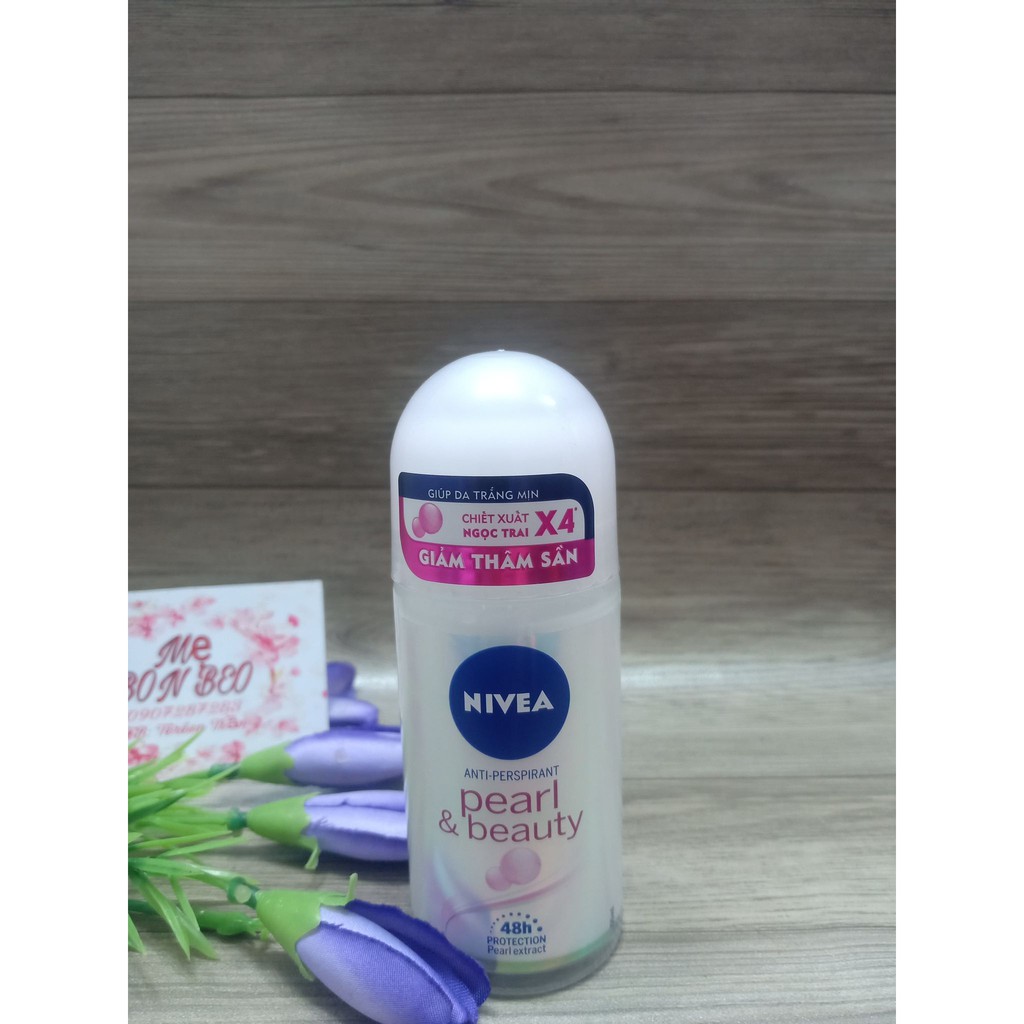 (Chính hãng) Lăn Khử Mùi Nữ Nivea 50ml