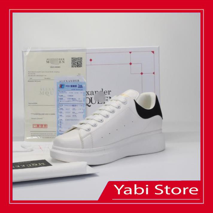 🔥FREE SHIP-HÀNG QUẢNG CHÂU  🔥Giày thể thao sneaker🔥 MCQ gót nhung đen full box - Yabi Store | BigBuy360 - bigbuy360.vn