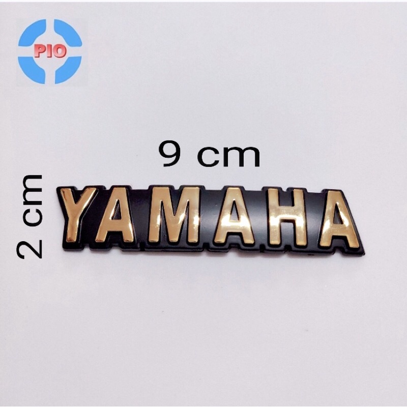 Tem Chữ YAMAHA nổi Trang Trí Xe Máy, Thùng Loa
