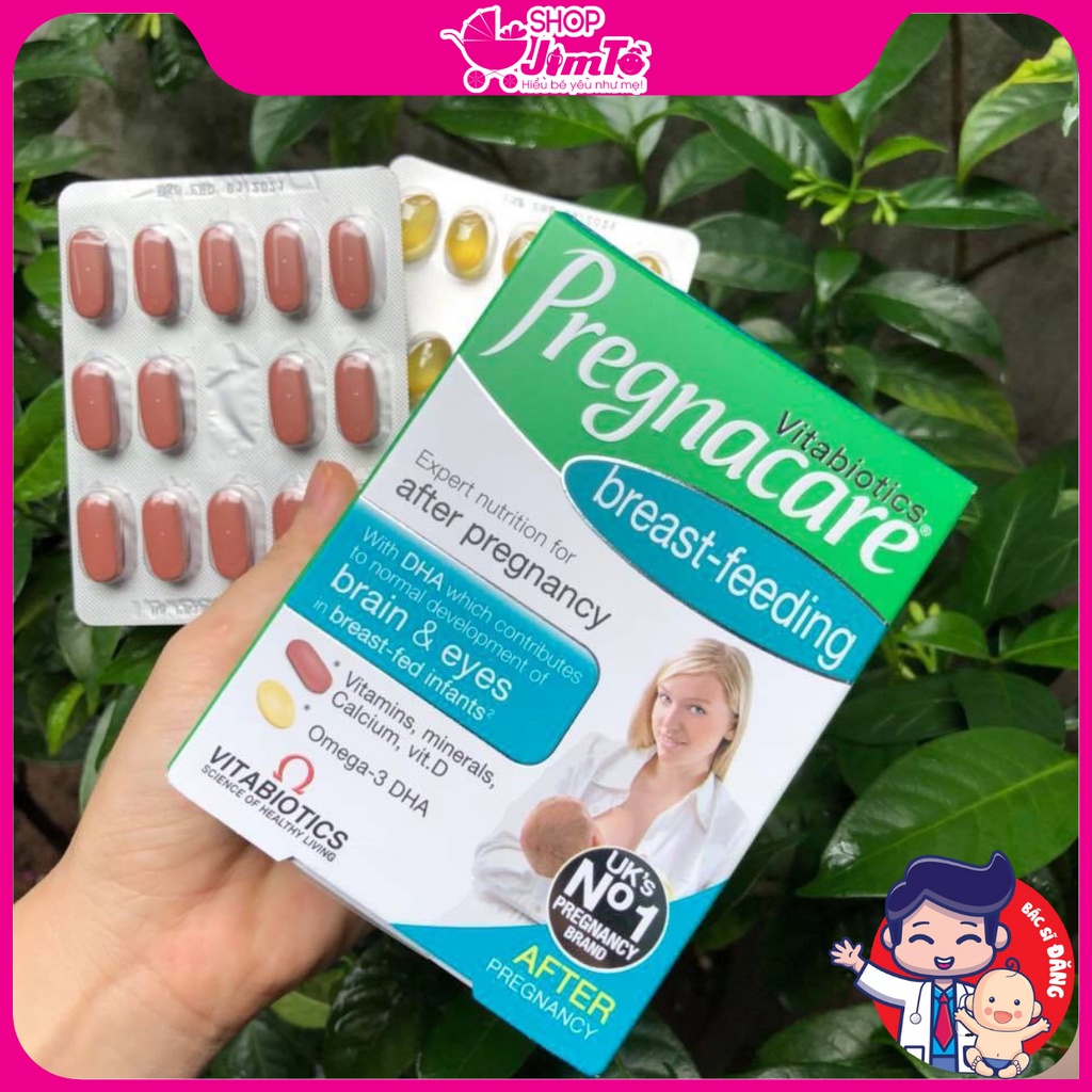 🏆 Vitamin Tổng Hợp Pregnacare Breast Feeding giúp Lợi Sữa Và Tăng Cường Đề Kháng Cho Mẹ Sau Sinh Lọ 84 Viê