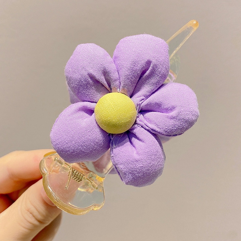 Kẹp Tóc Hình Hoa Phong Cách Mới 2022 Cho Bé Gái