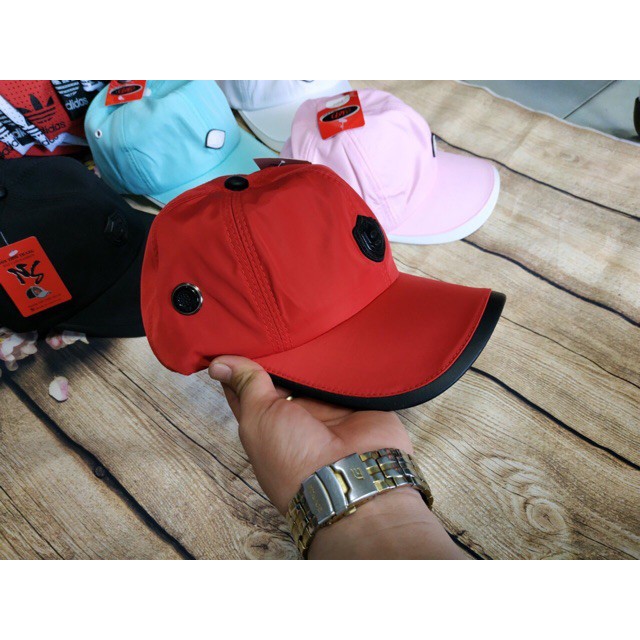 MŨ NÓN LƯỠI TRAI VẢI DÙ CC PHỐI VIỀN CỰC CUTE.ĐỦ MÀU DỄ PHỐI TRANG PHỤC THÍCH HỢP CẢ NAM LẪN NỮ.