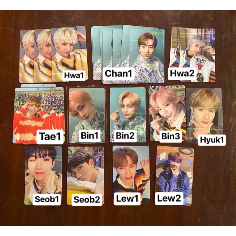 bộ ảnh card Tempest 1st Press It’s Me, It’s We