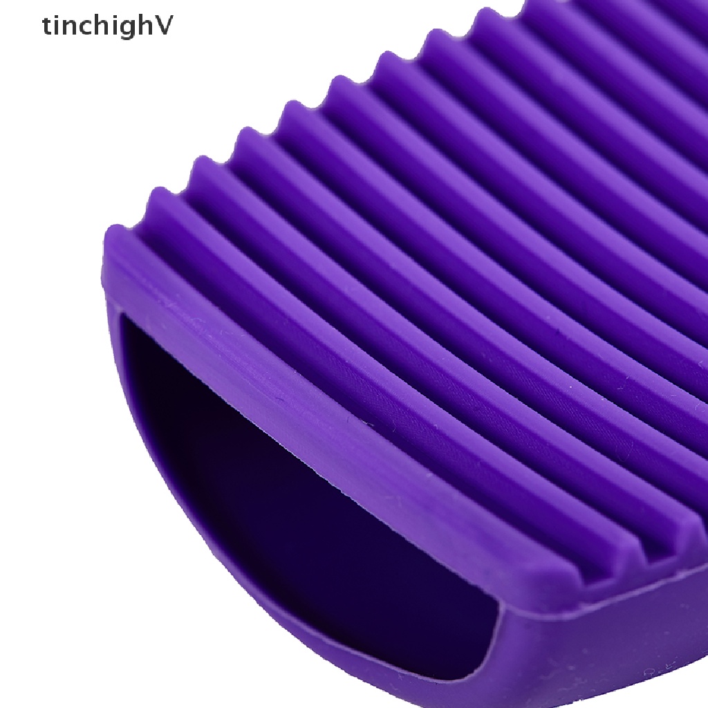 1 Miếng Silicone Vệ Sinh Cọ Trang Điểm Tiện Dụng