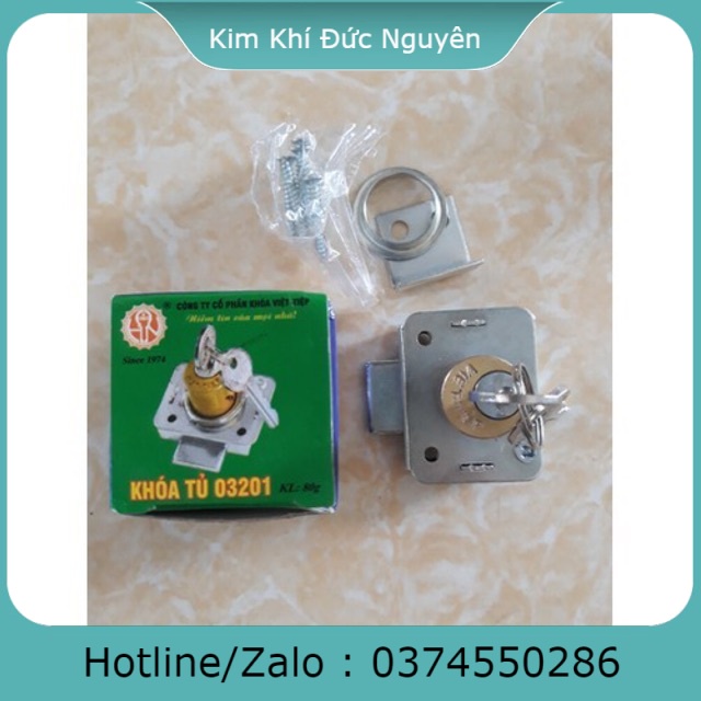 Khoá tủ Việt Tiệp 03201 chính hãng