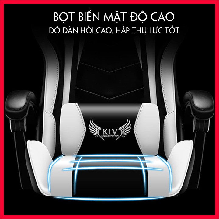 Ghế Gaming, Ngồi Chơi Game, Thiết bị Văn Phòng Kèm Gối Massage -TOPSKY