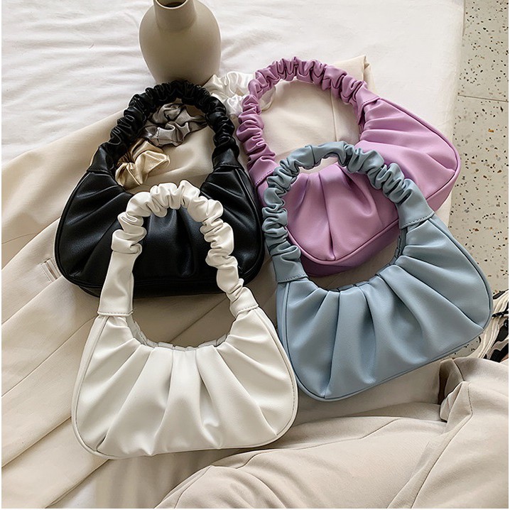 Túi kẹp nách hàng loại 1 túi xách da mềm quai nhúm tiểu thư KN09 | BigBuy360 - bigbuy360.vn