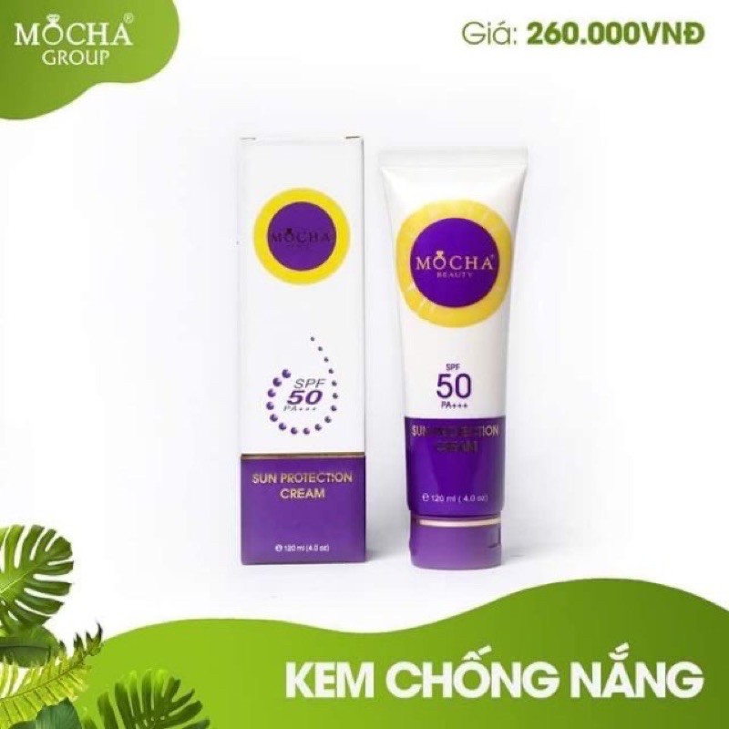 kem chống nắng mocha