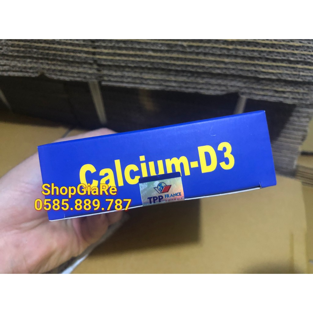 Calcium D3 bổ sung canxi Chống Còi Xương, Loãng Xương, kém phát triển,ngăn ngừa thoát hóa