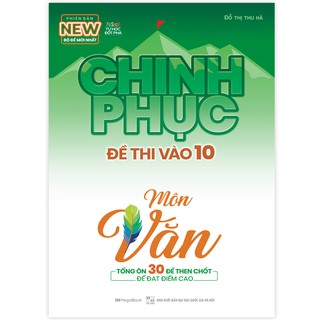 Sách chinh phục đề thi vào 10 môn văn