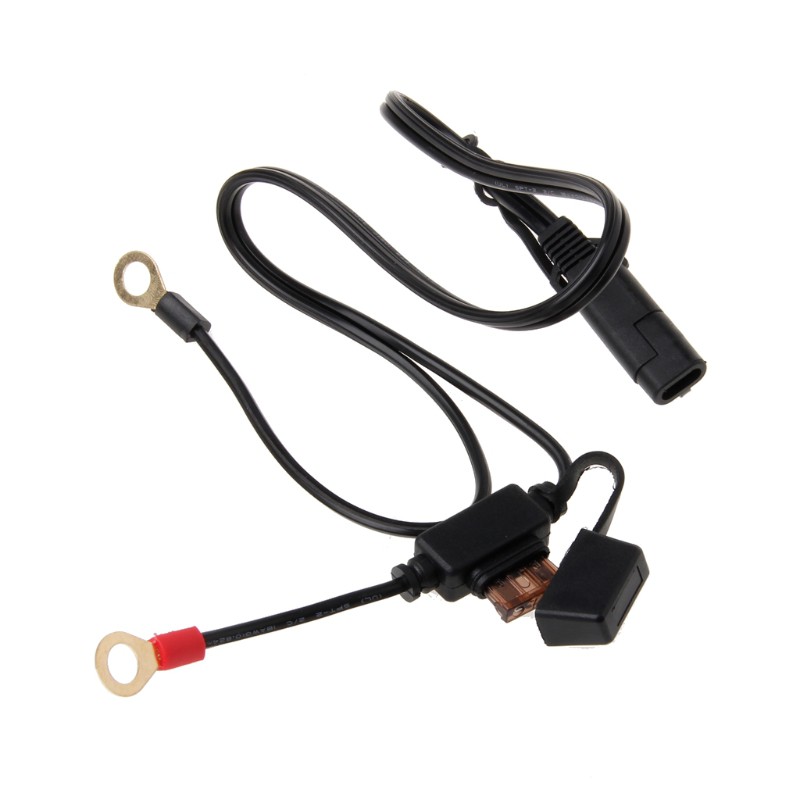12V Terminal To SAE Quick Disconnect Cable Motorcycle Battery Output Connector