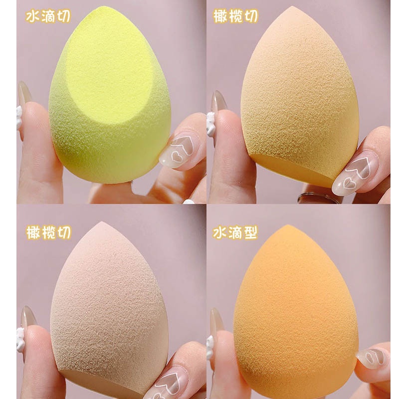 Set 4 Mút Trang Điểm Tán Kem Nền Kèm Hộp Đựng