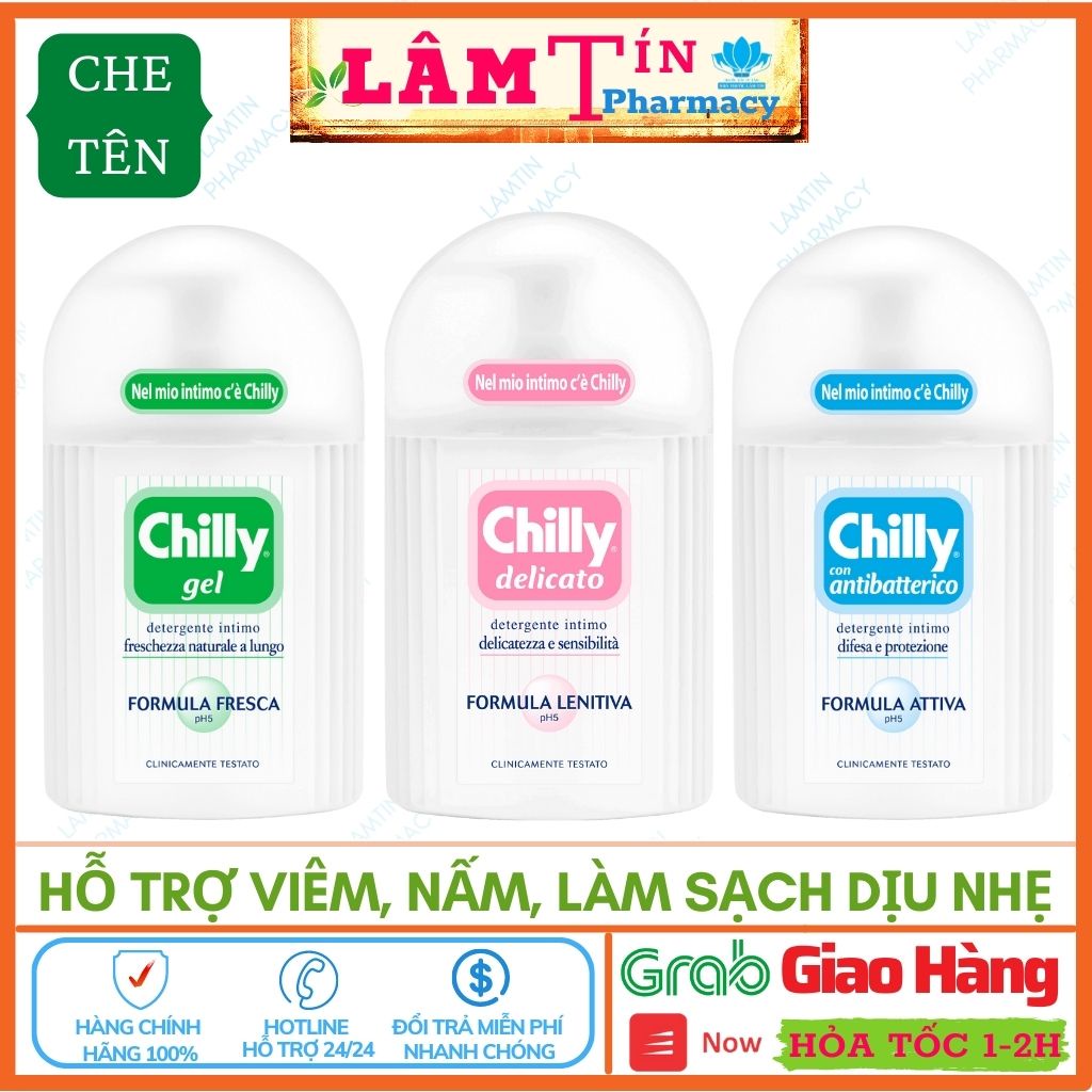 (Tặng khẩu trang, chính hãng) Dung dịch vệ sinh phụ nữ chính hãng, nhập khẩu Ý - Hỗ trợ dưỡng ẩm, nấm, ngứa ( Lọ 200ml )