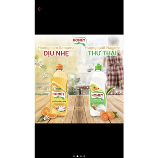 Nước rửa bát Homey
