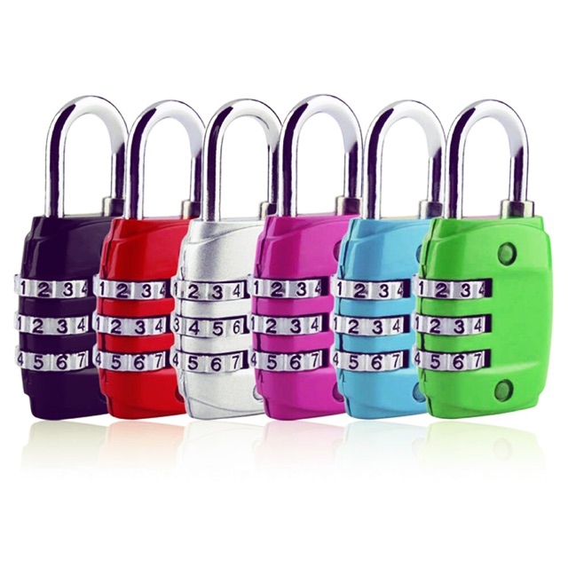 Ổ Khóa số - 4 số - 4 màu