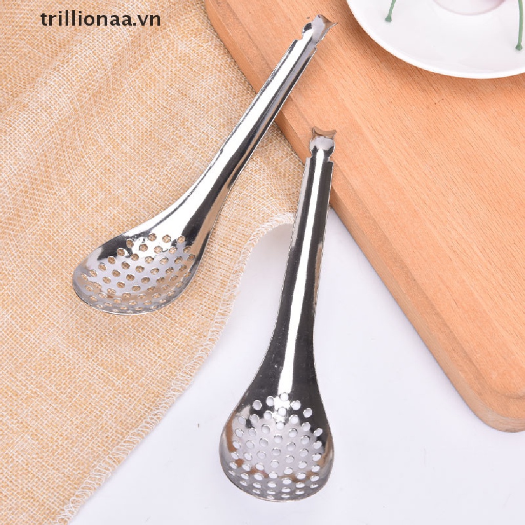【trillionaa】 Creative 56 Holes Acrylic Molecular Cuisine Caviar Spoon Useful Kitchen Cooking .