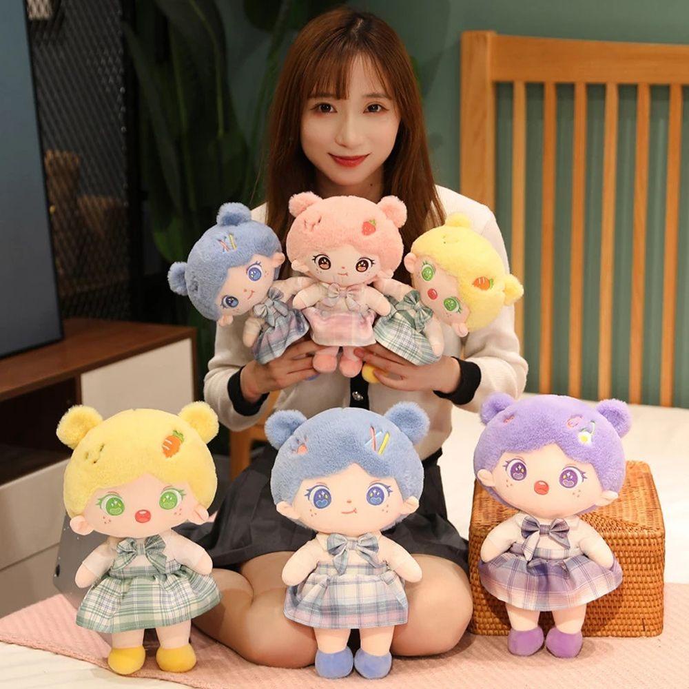 LANFY Búp Bê Người Hoạt Hình Nhồi Bông Đáng Yêu