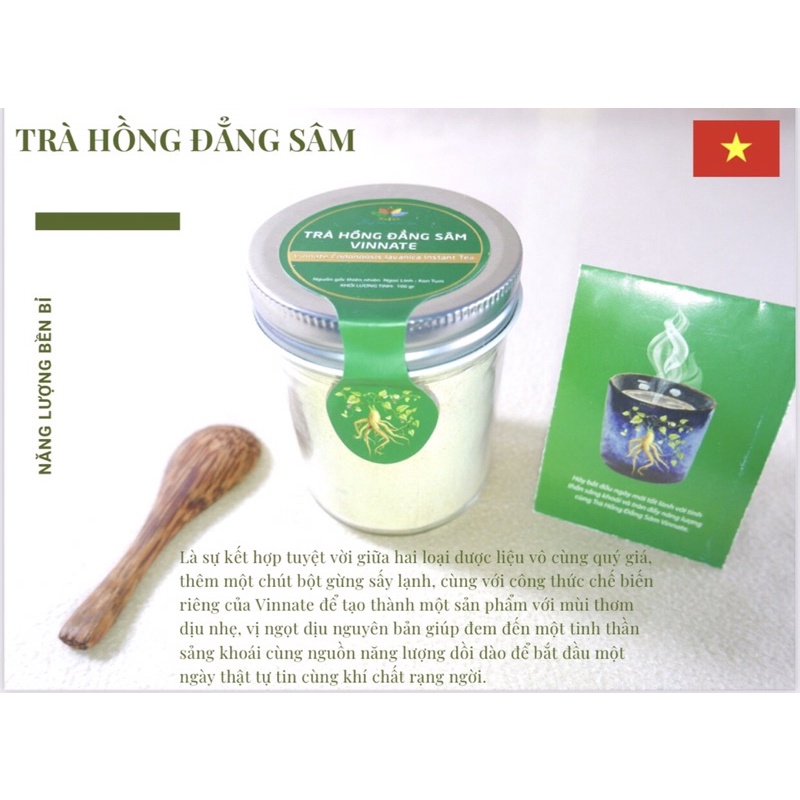 Trà Hồng Đẳng Sâm Vinnate