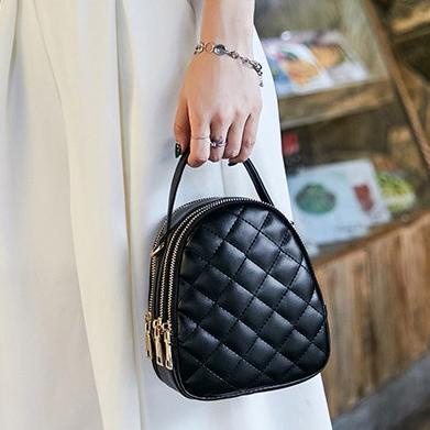 ➻ Túi Xách Zara Nhập Khẩu 3 Khóa Kéo Giá Rẻ Thời Trang Cao Cấp Cho Nữ ❆