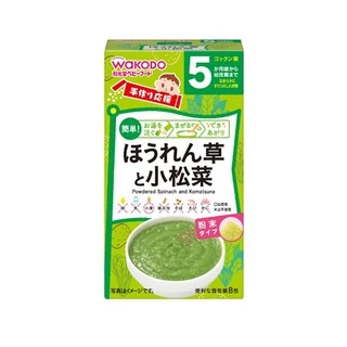 Bột Ăn Dặm Wakodo Vị Rau Bina Và Khoai Tây 5M+