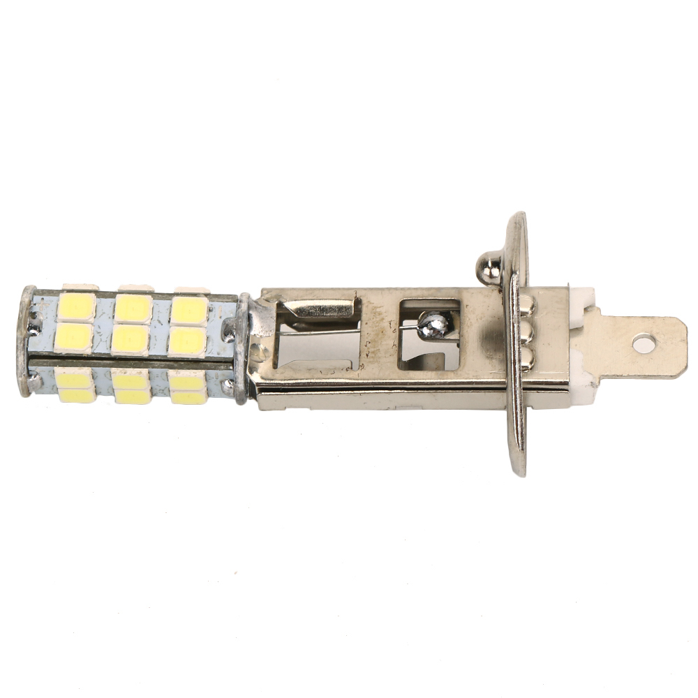 2 Bóng Đèn Ánh Sáng Trắng H1 3528 Smd 26 Led Dc 12v 4500-500k