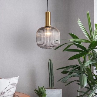 Đèn thả thủy tinh màu dercor