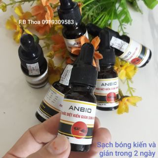 Thuốc diệt (Trị) Kiến và Gián sinh học có tem chính hiệu, hiệu quả 100% -Thuoc tri (diet) kien va gian tot, hieu qua