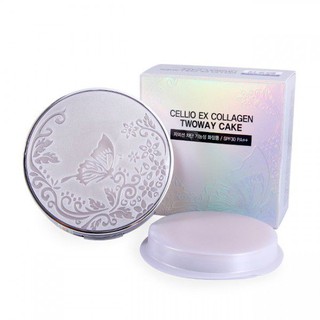 PHẤN PHỦ SIÊU MỊN CELLIO EX COLLAGEN TWOWAY CAKE SPF 30 TẶNG KÈM LÕI