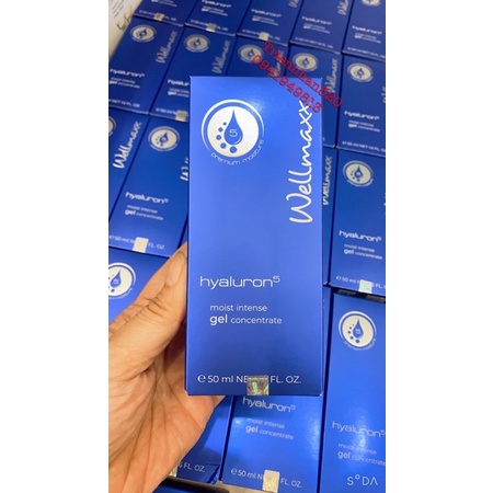 GEL HA + B5 - SIÊU PHỤC HỒI VÀ DƯỠNG ẨM WELLMAXX HYALURON MOIST INTENSE GEL CONCENTRATE