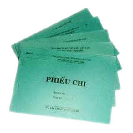 phiếu chi 1 liên
