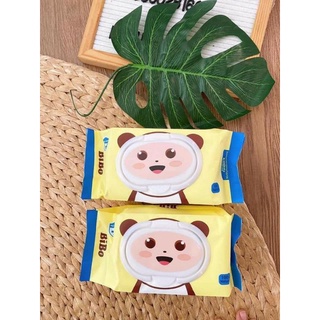 1 gói giấy ướt BiBo không mùi 100 tờ