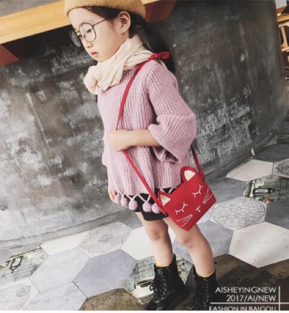 Túi da lộn râu mèo | BigBuy360 - bigbuy360.vn